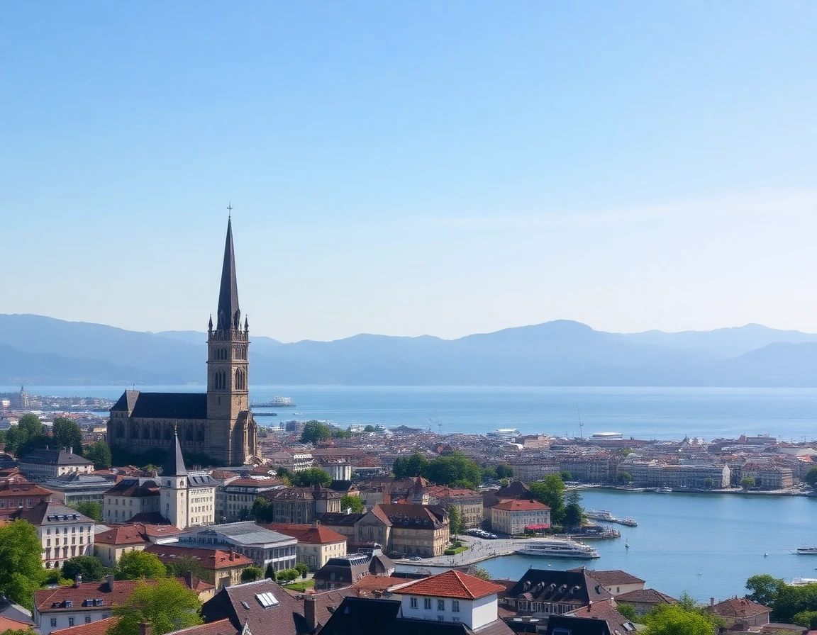 Vue de Lausanne